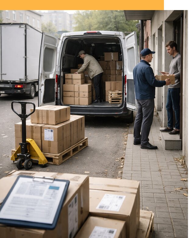 Доставка грузов от двери до двери с таможней от 46931 руб.