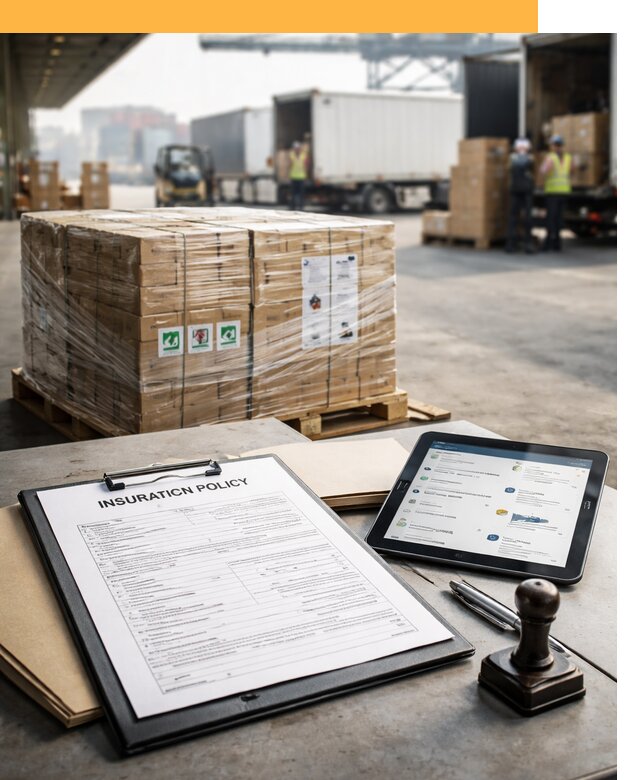 Страхование международных грузов от 3650 руб, полная защита