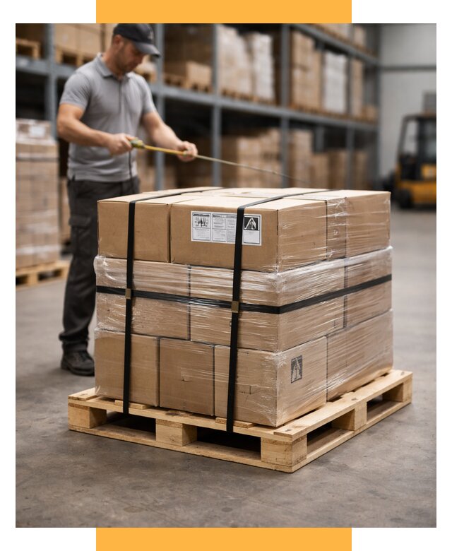 Упаковка и паллетирование грузов от 3650 р. | СетСервис-Рст