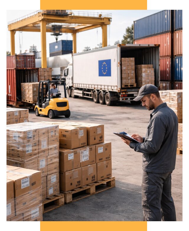 Доставка грузов из Европы от 12515 р., логистика СетСервис-Рст