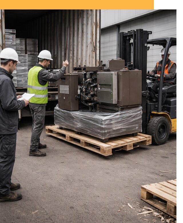 Доставка промышленного оборудования из Европы от 46931