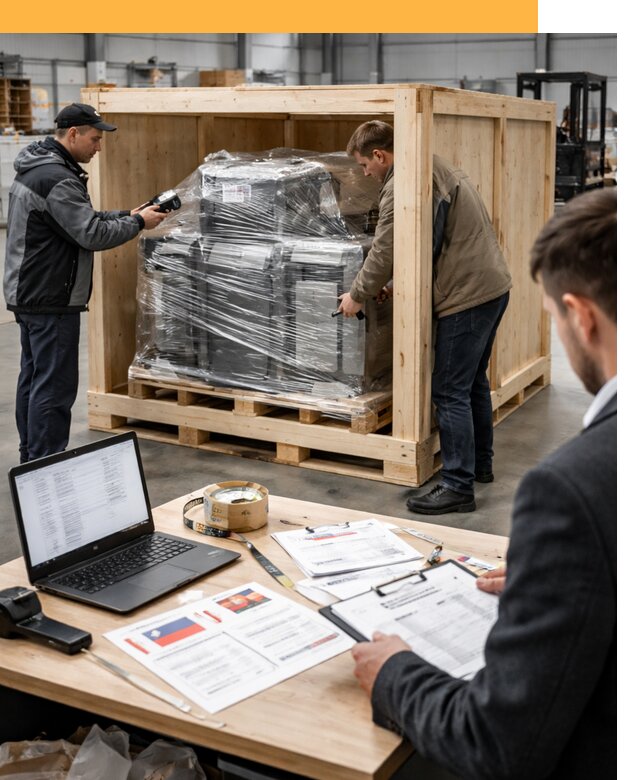 Доставка промышленного оборудования из США от 67789 руб