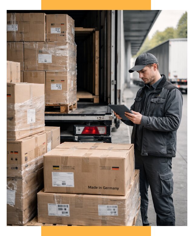 Доставка грузов из Германии от 46931 р. быстро - СетСервис-Рст