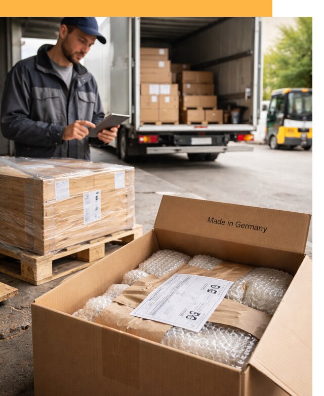 Доставка грузов из Германии от 46931 руб с таможенным оформлением