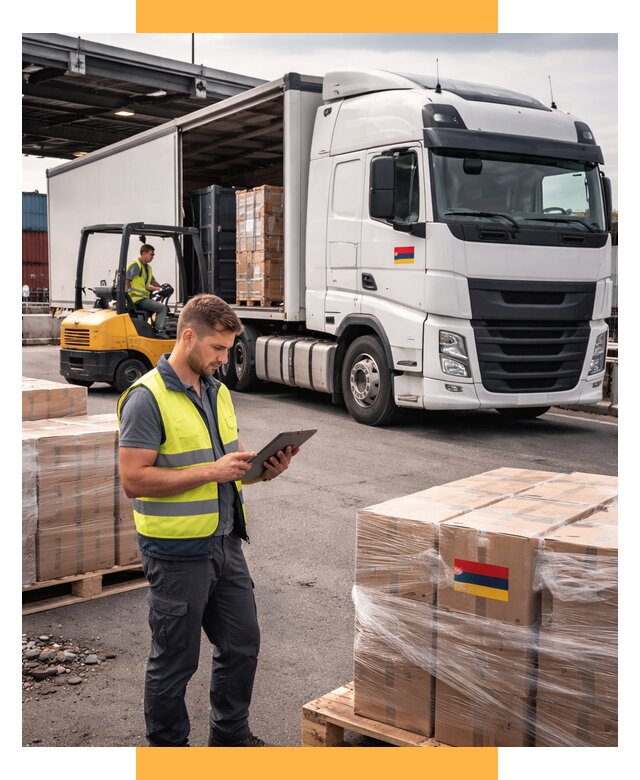 Автоперевозки из Армении от 99076 р. — услуги СетСервис-Рст