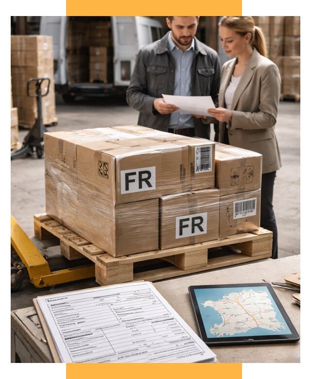 Доставка грузов в Францию от 26073 р., логистика СетСервис-Рст