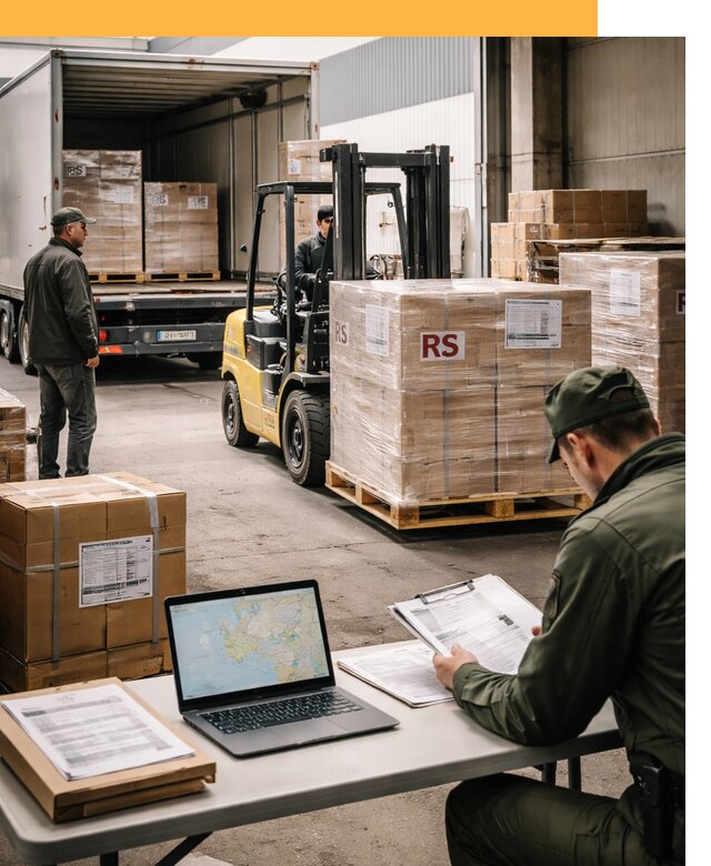 Доставка грузов в Сербию от 46931 руб, международные перевозки