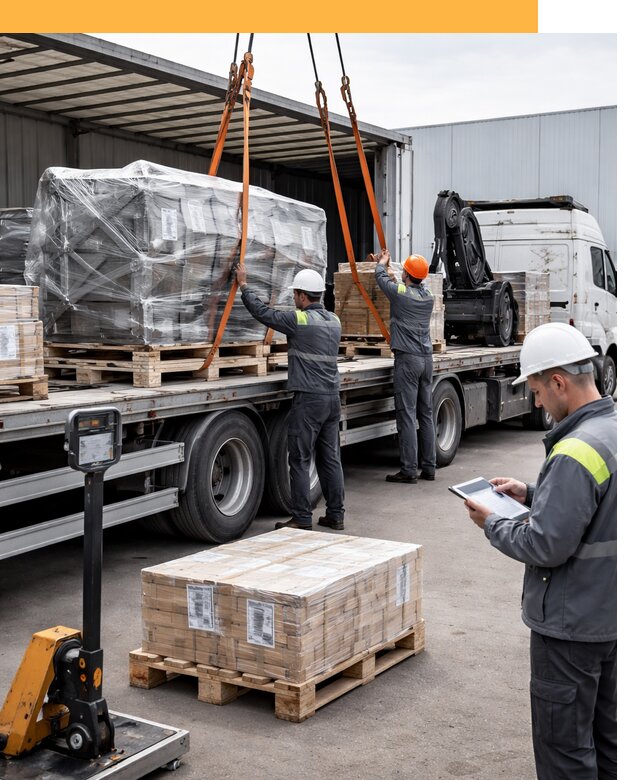 Перевозка крупного оборудования по миру от 31287 руб