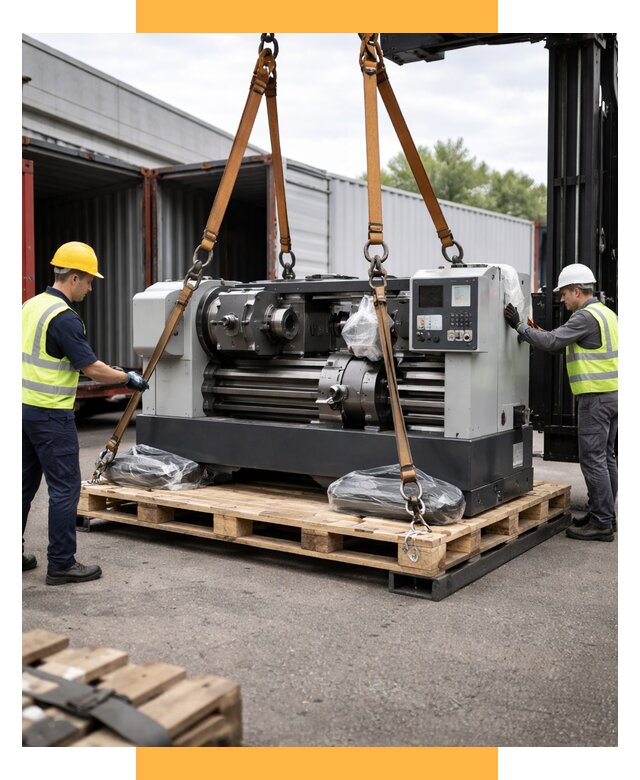 Перевозка станков и таможня от 62574 р. | СетСервис-Рст логистика