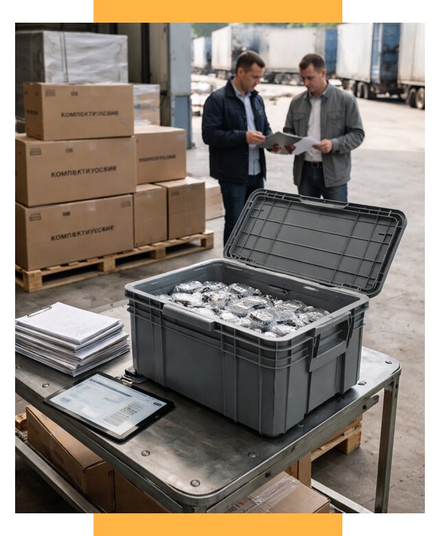 Перевозка комплектующих из Китая от 6779 р. | СетСервис-Рст