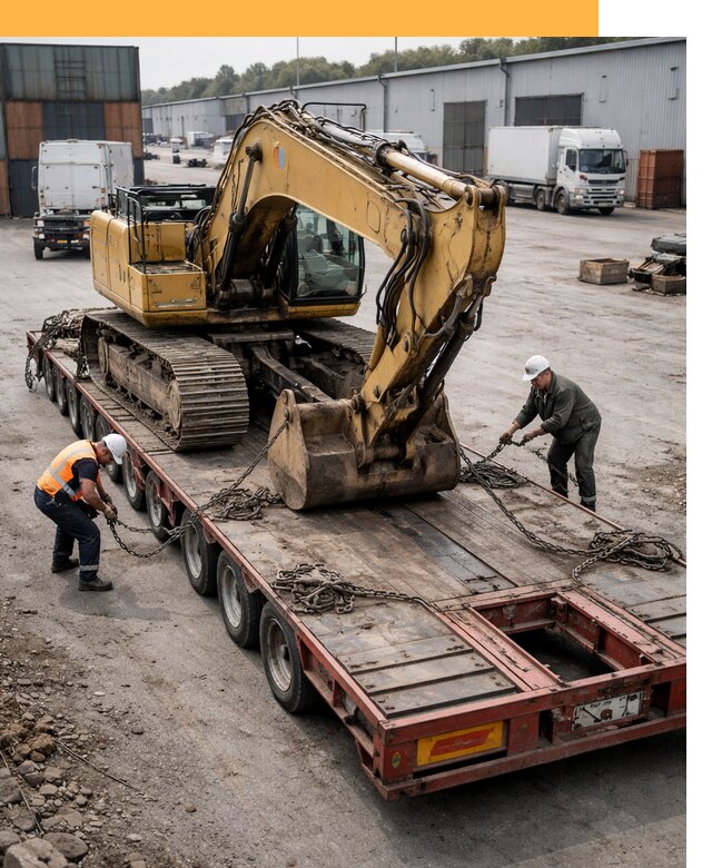 Перевозка спецтехники по России и миру от 46931 руб