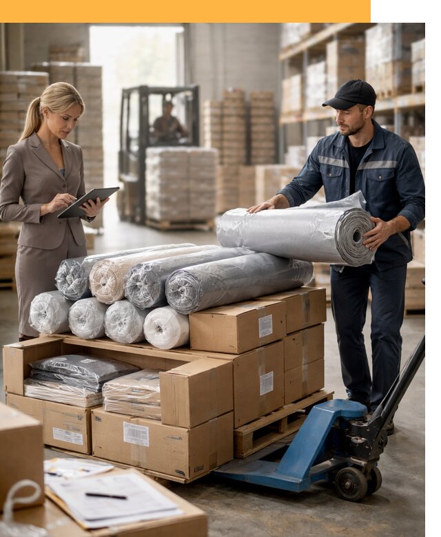 Перевозка текстиля по миру от 15644 руб. с таможней и страхованием