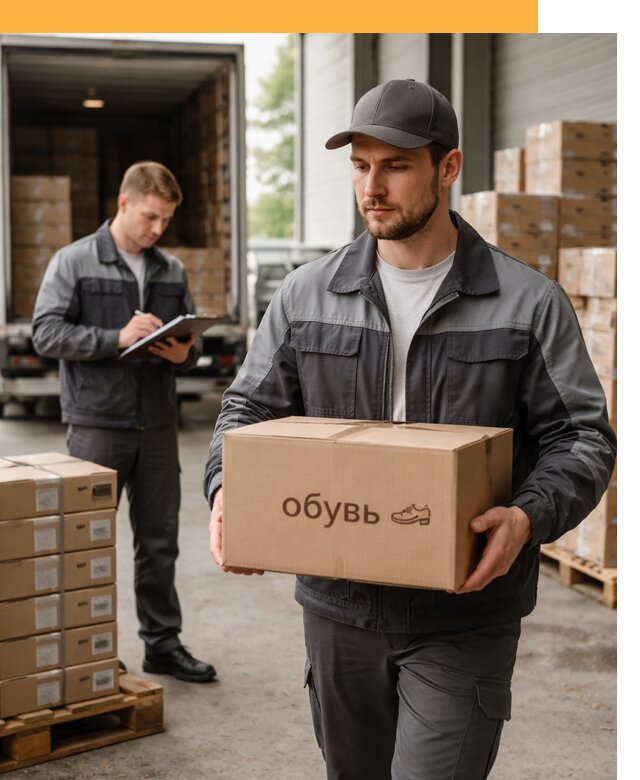 Международная перевозка обуви с таможенным оформлением от 4693