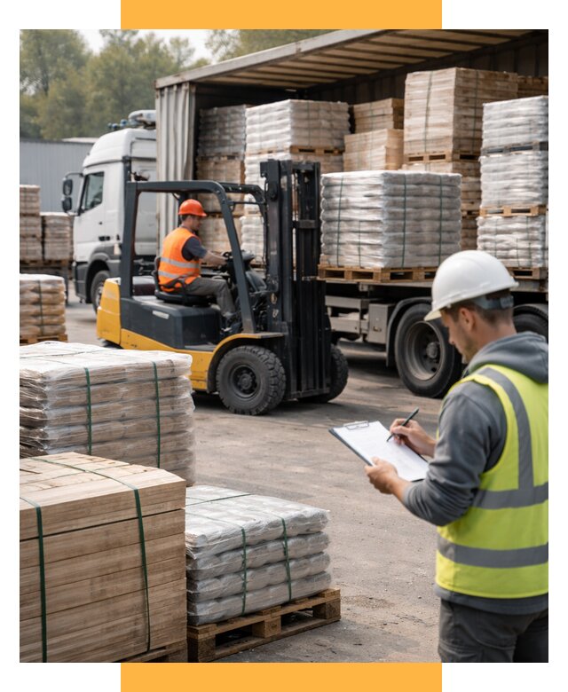 Перевозка строительных материалов от 5736 р. | СетСервис-Рст