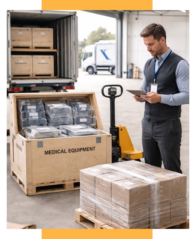 Перевозка медицинского оборудования от 15644 р. в СетСервис-Рст