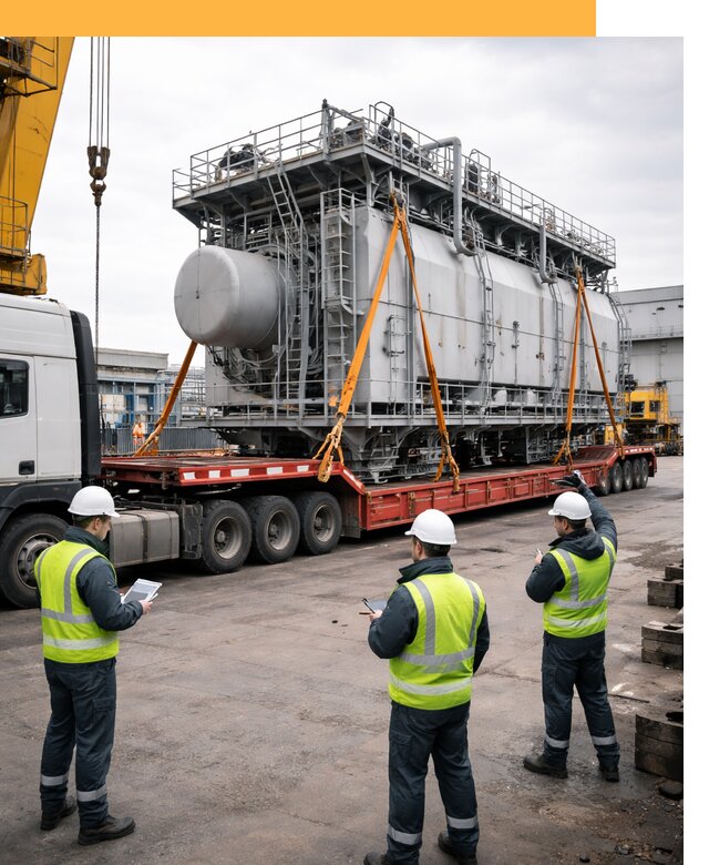 Перевозка негабаритных грузов по миру от 125148 руб
