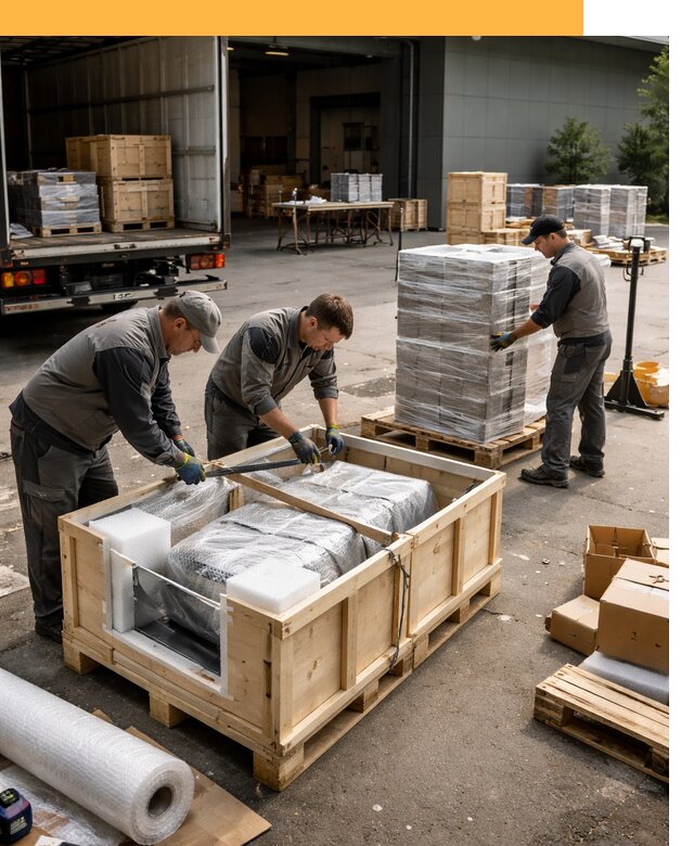 Перевозка выставочных грузов по миру от 26073 руб за м2 с таможней