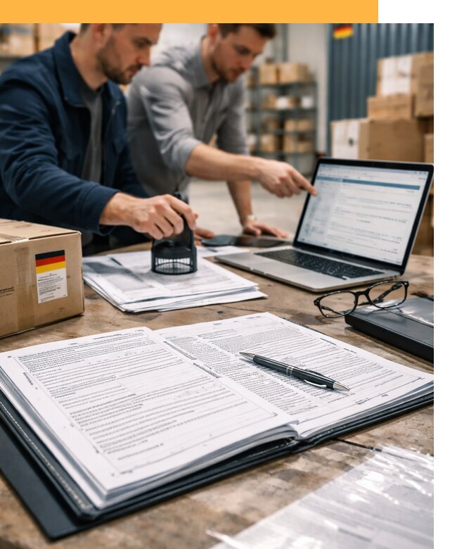 Таможенное оформление грузов из Германии от 9386 руб.