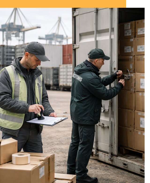 Организация таможенного транзита грузов через границу от 7822 руб