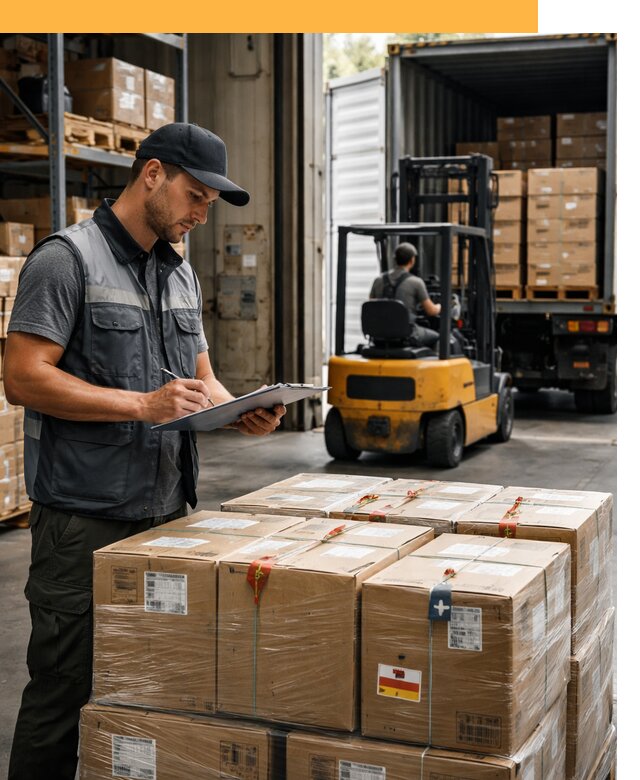 Реэкспорт товаров с таможенным оформлением и доставкой от 12515