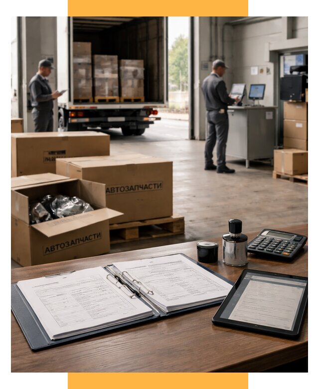 Таможенное оформление автозапчастей под ключ от 8865 р., СетСервис-Рст