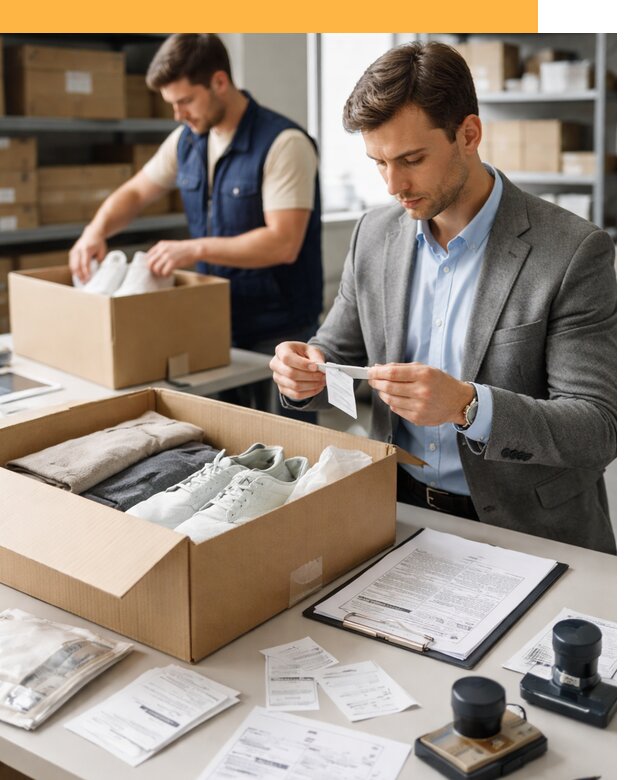 Таможенное оформление одежды и обуви по выгодной цене от 6779 руб