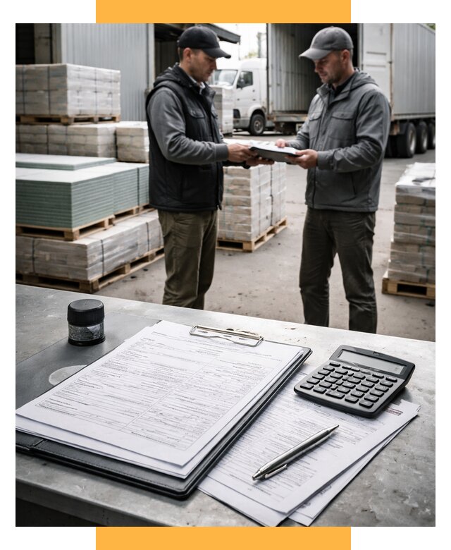 Таможенное оформление стройматериалов от 8865 р. | СетСервис-Рст
