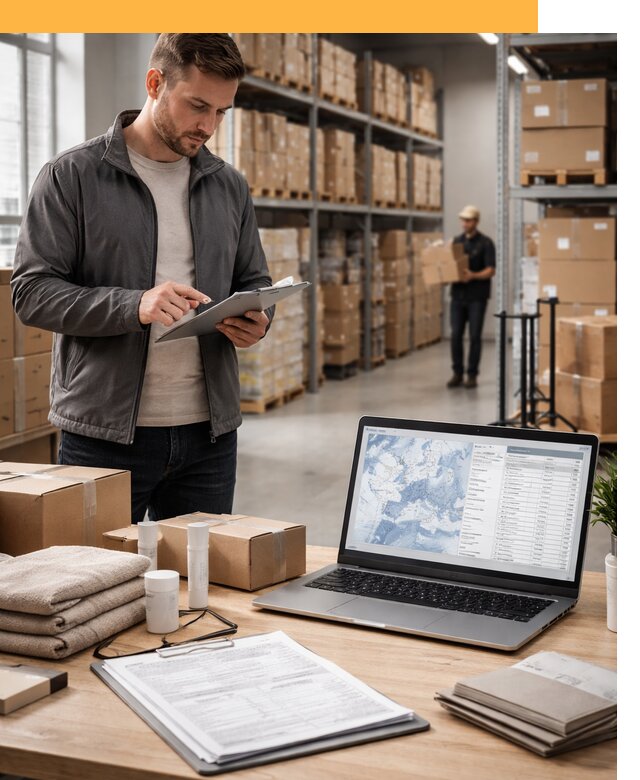 Закупка товаров в Европе под ключ: доставка, таможня от 7822 руб