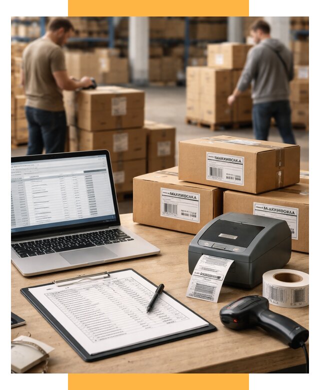 Маркировка импортных товаров от 4693 р. под ключ, СетСервис-Рст